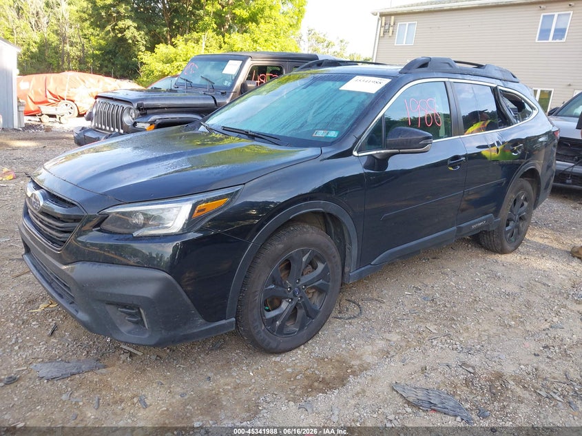 2022 Subaru Outback VIN 4S4BTGLD2N3247187 IAAI salvage auction — SIDE, Salvage Title, sold $7,200 on 2026-07-25 (photo 2)