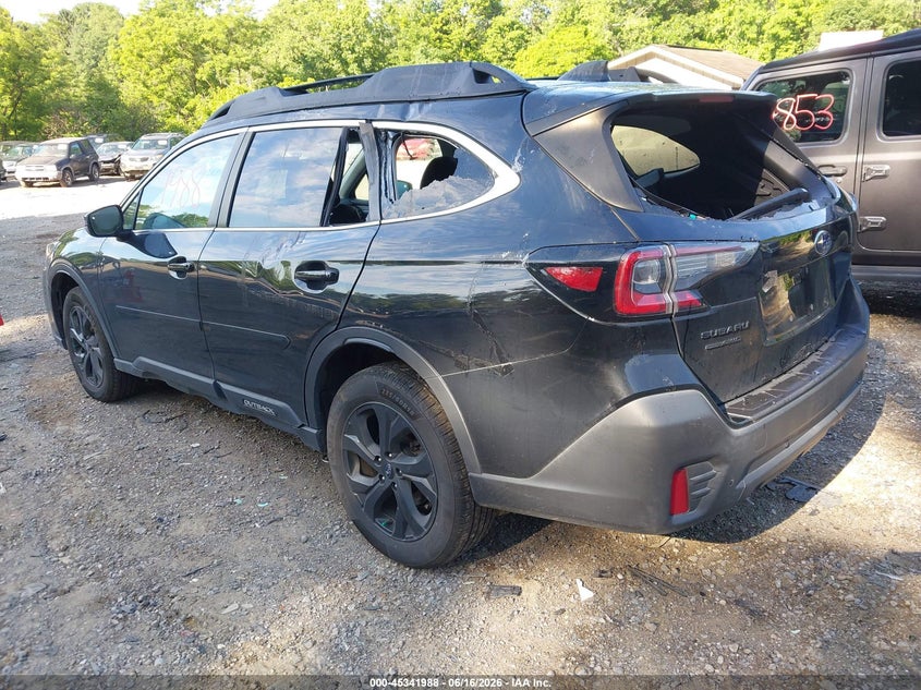 2022 Subaru Outback VIN 4S4BTGLD2N3247187 IAAI salvage auction — SIDE, Salvage Title, sold $7,200 on 2026-07-25 (photo 3)