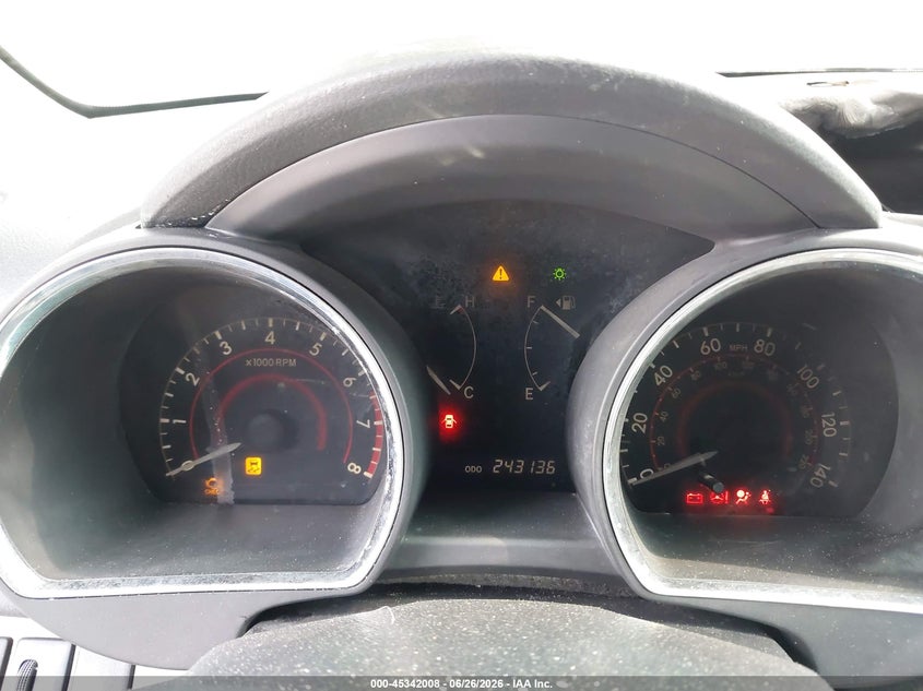 2011 Toyota Highlander VIN 5TDZK3EH9BS041146 IAAI salvage auction — INTERIOR BURN, Salvage (Mississippi), sold $950 on 2026-07-15 (photo 7)