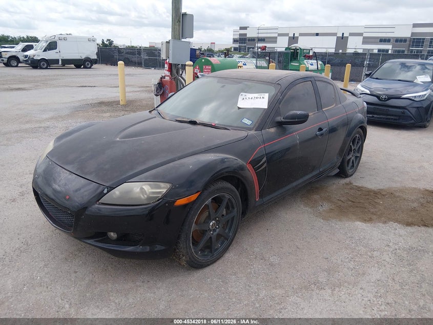 2008 Mazda Rx-8 VIN JM1FE173480214762 IAAI salvage auction — NORMAL WEAR, Original (Texas), sold $275 on 2026-07-14 (photo 2)