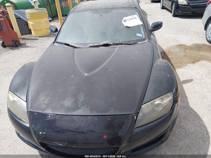 2008 Mazda Rx-8 VIN JM1FE173480214762 IAAI salvage auction — NORMAL WEAR, Original (Texas), sold $275 on 2026-07-14 (photo 6)