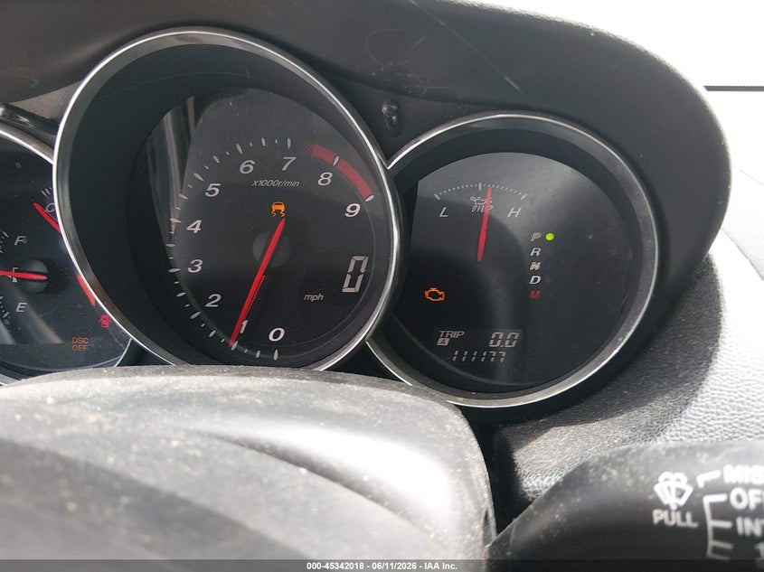 2008 Mazda Rx-8 VIN JM1FE173480214762 IAAI salvage auction — NORMAL WEAR, Original (Texas), sold $275 on 2026-07-14 (photo 7)