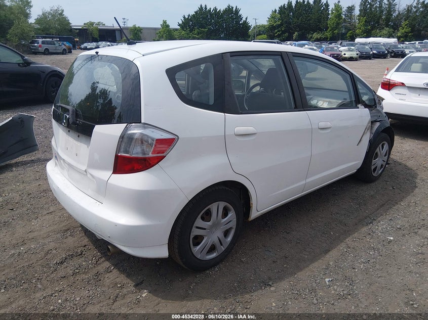 2011 Honda Fit VIN JHMGE8H38BS009595 IAAI salvage auction — FRONT END, Salvage (Rhode Island), sold $750 on 2026-07-07 (photo 4)
