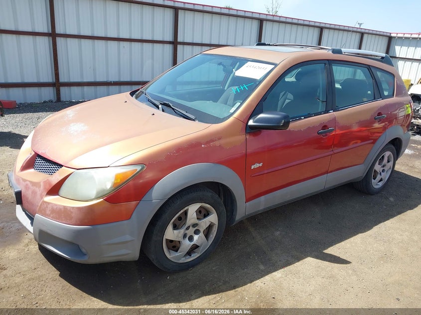 2003 Pontiac Vibe VIN 5Y2SL64893Z474676 IAAI salvage auction — NORMAL WEAR, Clear (Washington), sold $275 on 2026-07-14 (photo 2)