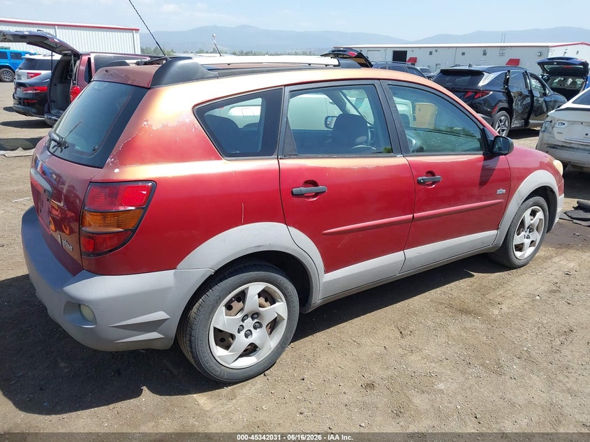 2003 Pontiac Vibe VIN 5Y2SL64893Z474676 IAAI salvage auction — NORMAL WEAR, Clear (Washington), sold $275 on 2026-07-14 (photo 4)