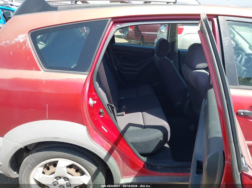 2003 Pontiac Vibe VIN 5Y2SL64893Z474676 IAAI salvage auction — NORMAL WEAR, Clear (Washington), sold $275 on 2026-07-14 (photo 8)