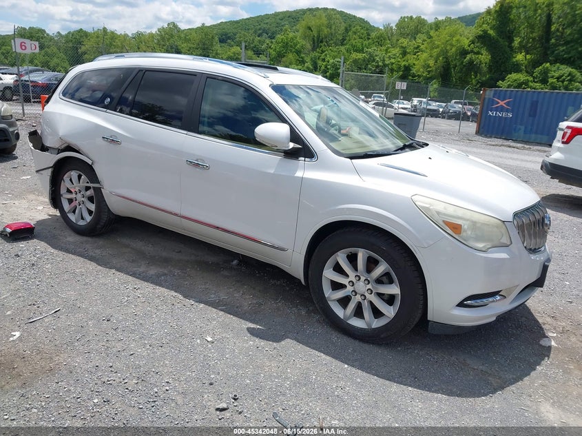 2016 Buick Enclave VIN 5GAKVCKD9GJ280437 IAAI salvage auction — REAR END, Salvage Title, sold $1,350 on 2026-08-20 (photo 1)