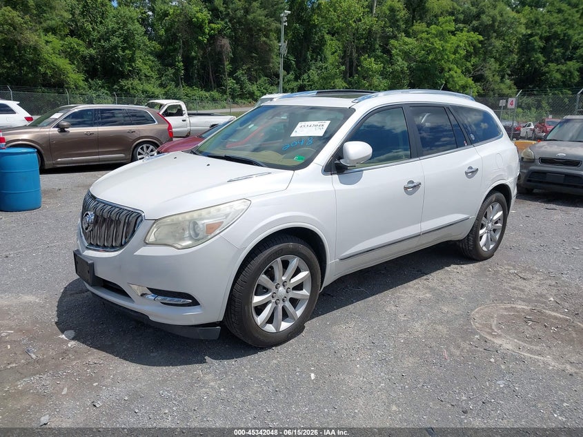 2016 Buick Enclave VIN 5GAKVCKD9GJ280437 IAAI salvage auction — REAR END, Salvage Title, sold $1,350 on 2026-08-20 (photo 2)