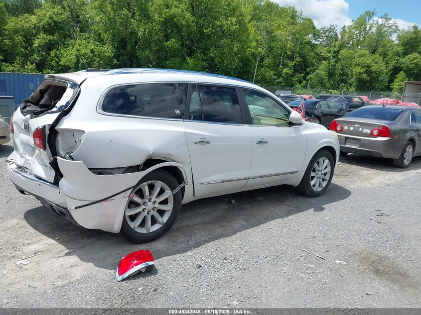 2016 Buick Enclave VIN 5GAKVCKD9GJ280437 IAAI salvage auction — REAR END, Salvage Title, sold $1,350 on 2026-08-20 (photo 4)