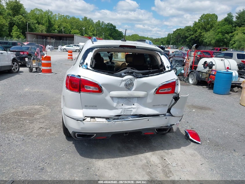 2016 Buick Enclave VIN 5GAKVCKD9GJ280437 IAAI salvage auction — REAR END, Salvage Title, sold $1,350 on 2026-08-20 (photo 6)