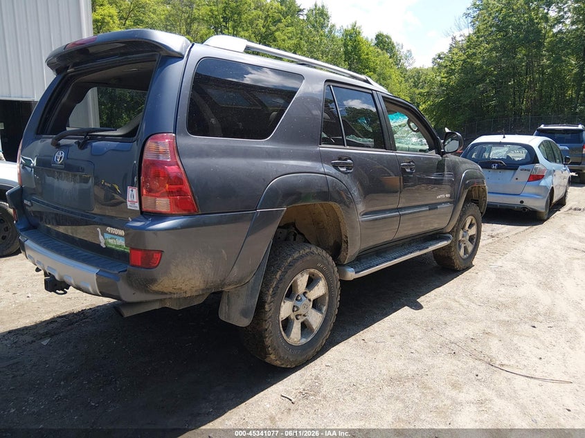 2003 Toyota 4runner VIN JTEBT17R730023351 IAAI salvage auction — ROLLOVER, Salvage (Vermont), sold $2,300 on 2026-08-01 (photo 4)