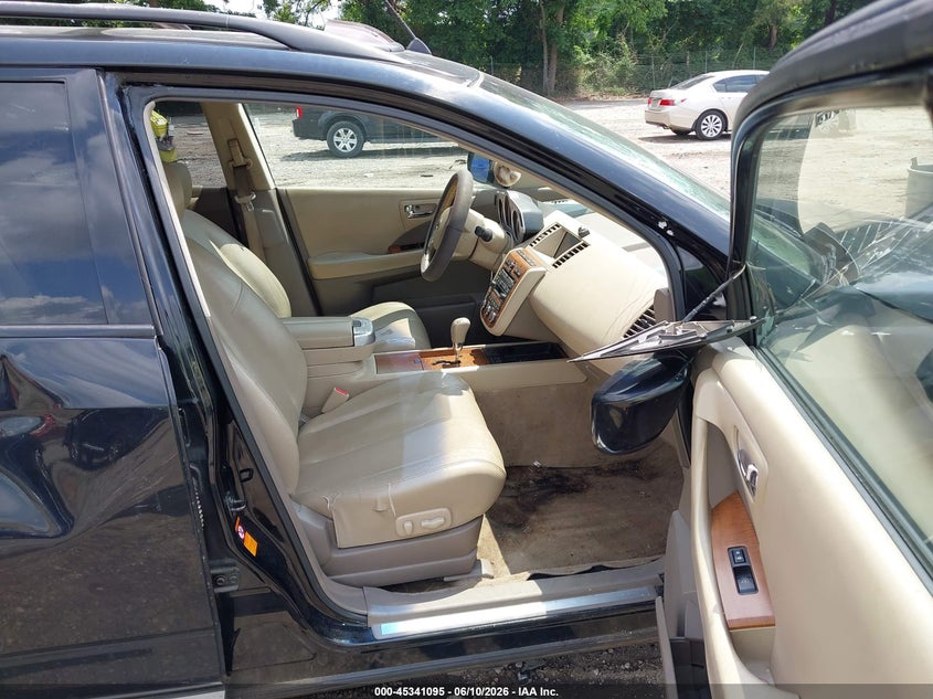 2007 Nissan Murano VIN JN8AZ08T57W500563 IAAI salvage auction — SIDE, Salvage (Georgia), sold $250 on 2026-07-24 (photo 5)
