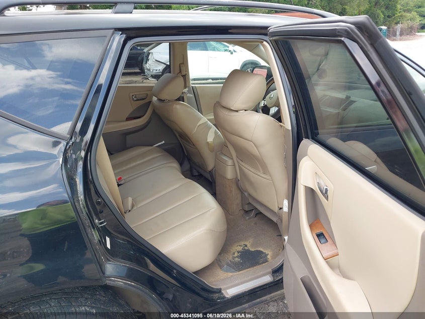2007 Nissan Murano VIN JN8AZ08T57W500563 IAAI salvage auction — SIDE, Salvage (Georgia), sold $250 on 2026-07-24 (photo 8)