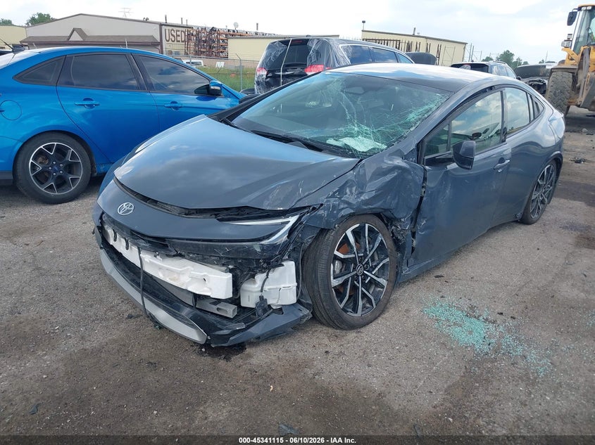 2024 Toyota Prius VIN JTDACACU3R3018293 IAAI salvage auction — FRONT END, Salvage Title, sold $5,700 on 2026-07-18 (photo 2)