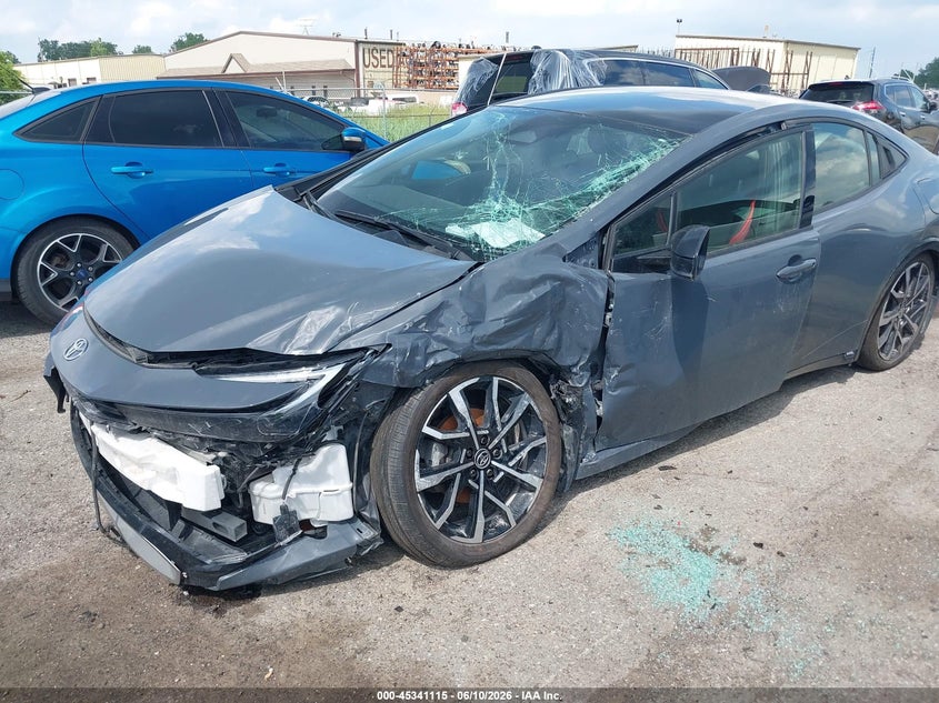 2024 Toyota Prius VIN JTDACACU3R3018293 IAAI salvage auction — FRONT END, Salvage Title, sold $5,700 on 2026-07-18 (photo 6)