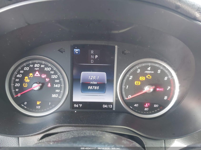 2016 Mercedes-benz Glc VIN WDC0G4JB6GF065262 IAAI salvage auction — FRONT END, Wait Title, sold $3,400 on 2026-08-19 (photo 7)