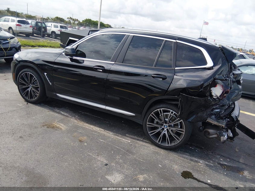 2023 BMW X3 VIN WBX47DP0XPN219008 IAAI salvage auction — REAR END, Rebuildable (Florida), sold $10,500 on 2026-07-30 (photo 3)