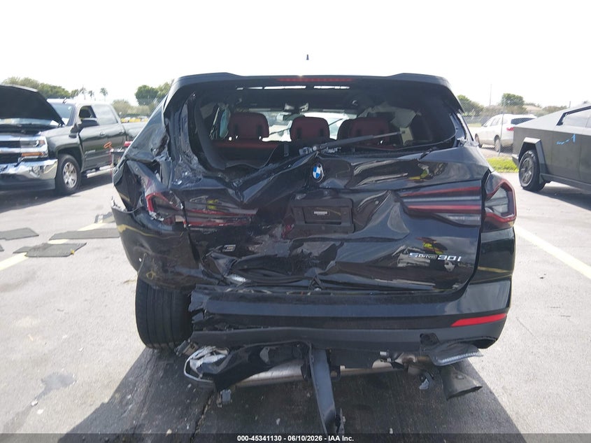 2023 BMW X3 VIN WBX47DP0XPN219008 IAAI salvage auction — REAR END, Rebuildable (Florida), sold $10,500 on 2026-07-30 (photo 6)