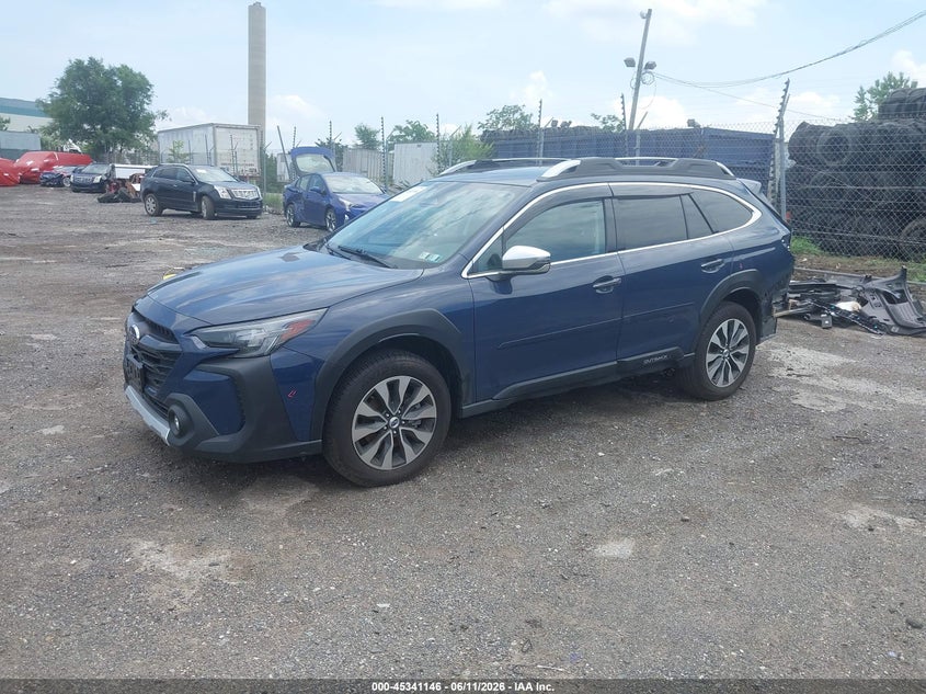 2023 Subaru Outback VIN 4S4BTAPC9P3180203 IAAI salvage auction — REAR END, Salvage (Pennsylvania), sold $10,500 on 2026-07-31 (photo 2)