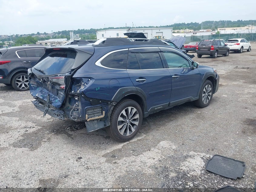 2023 Subaru Outback VIN 4S4BTAPC9P3180203 IAAI salvage auction — REAR END, Salvage (Pennsylvania), sold $10,500 on 2026-07-31 (photo 4)