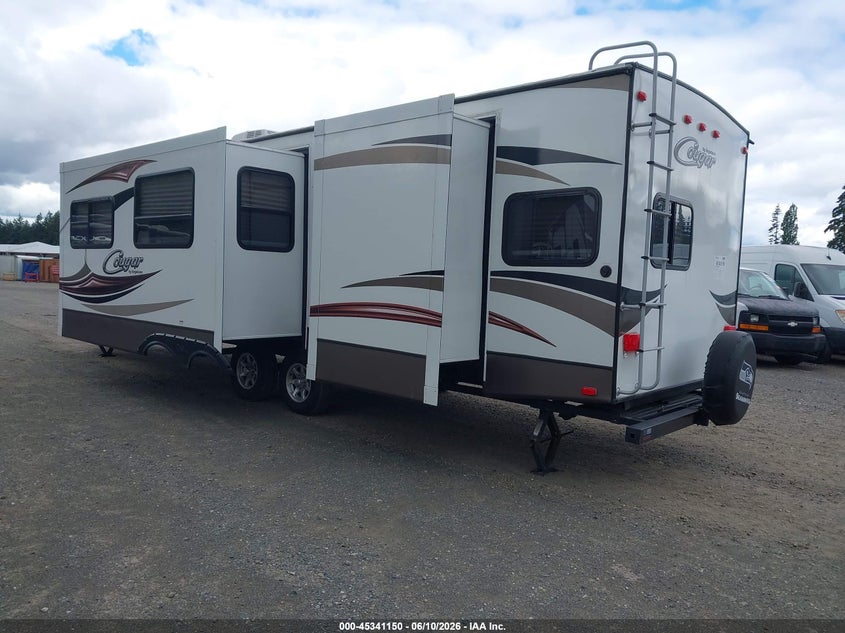 2014 Keystone Cougar VIN 4YDT31S29EC506891 IAAI salvage auction — ROOF, Bill Of Sale (Washington), sold $5,900 on 2026-07-08 (photo 3)