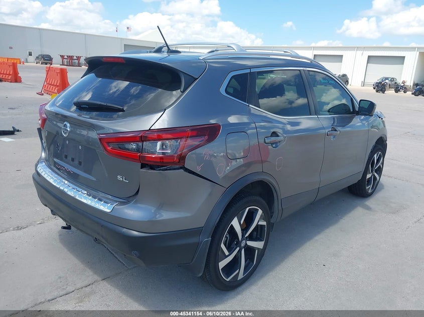 2020 Nissan Rogue VIN JN1BJ1CV9LW253163 IAAI salvage auction — FRONT END, Original (Texas), sold $4,200 on 2026-07-18 (photo 4)