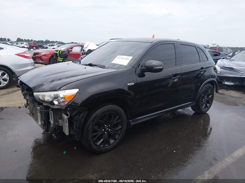 2018 Mitsubishi Outlander VIN JA4AP3AUXJU014284 IAAI salvage auction — FRONT END, Salvage (North Carolina), sold $1,500 on 2026-07-26 (photo 2)