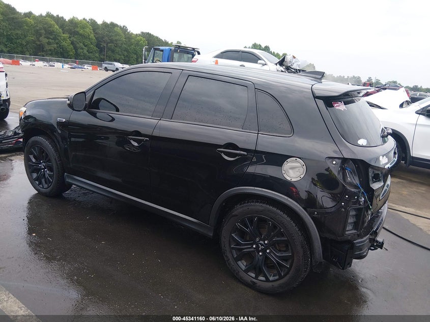 2018 Mitsubishi Outlander VIN JA4AP3AUXJU014284 IAAI salvage auction — FRONT END, Salvage (North Carolina), sold $1,500 on 2026-07-26 (photo 3)