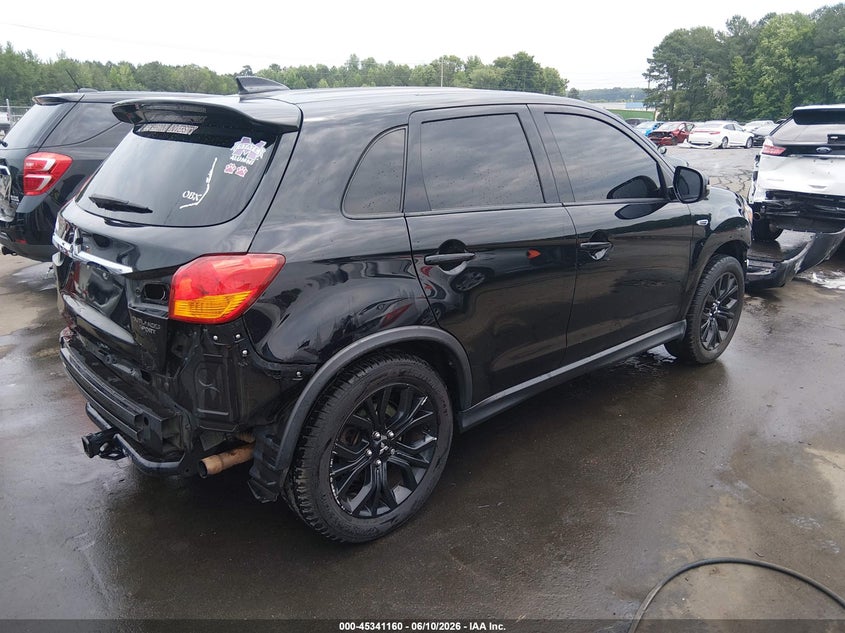 2018 Mitsubishi Outlander VIN JA4AP3AUXJU014284 IAAI salvage auction — FRONT END, Salvage (North Carolina), sold $1,500 on 2026-07-26 (photo 4)