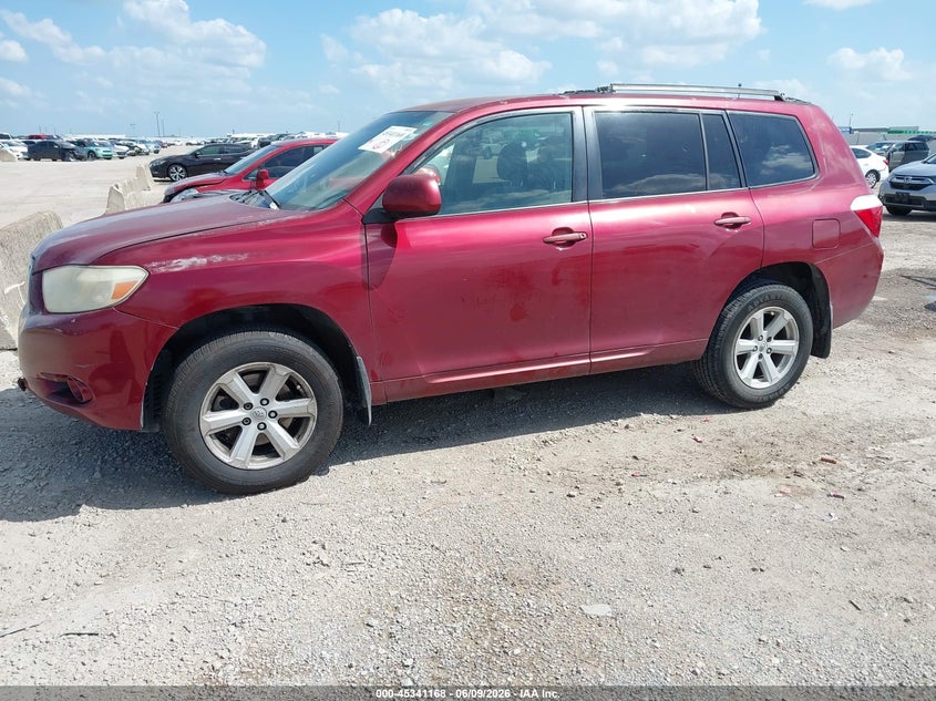 2008 Toyota Highlander VIN JTEDS44A882042918 IAAI salvage auction — NORMAL WEAR, Clear (Florida), sold $1,425 on 2026-07-22 (photo 2)