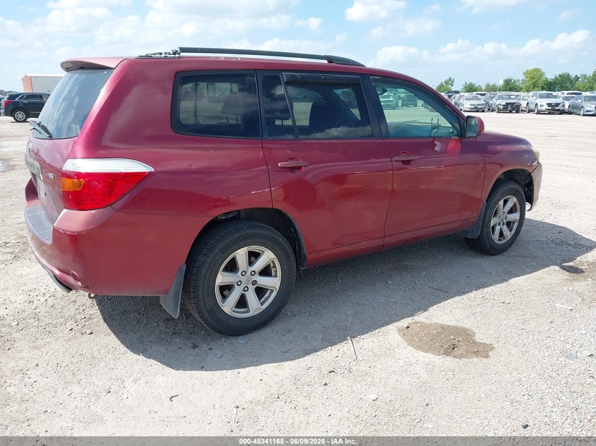 2008 Toyota Highlander VIN JTEDS44A882042918 IAAI salvage auction — NORMAL WEAR, Clear (Florida), sold $1,425 on 2026-07-22 (photo 4)