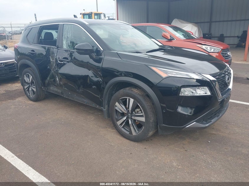 2023 Nissan Rogue VIN JN8BT3CA1PW411599 IAAI salvage auction — SIDE, Salvage (Mississippi), sold $6,050 on 2026-07-09 (photo 1)