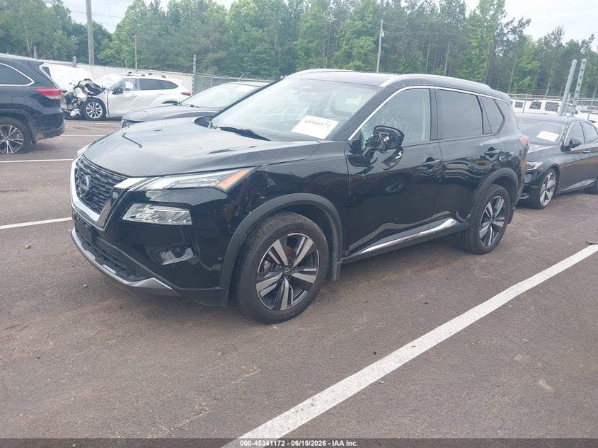 2023 Nissan Rogue VIN JN8BT3CA1PW411599 IAAI salvage auction — SIDE, Salvage (Mississippi), sold $6,050 on 2026-07-09 (photo 2)