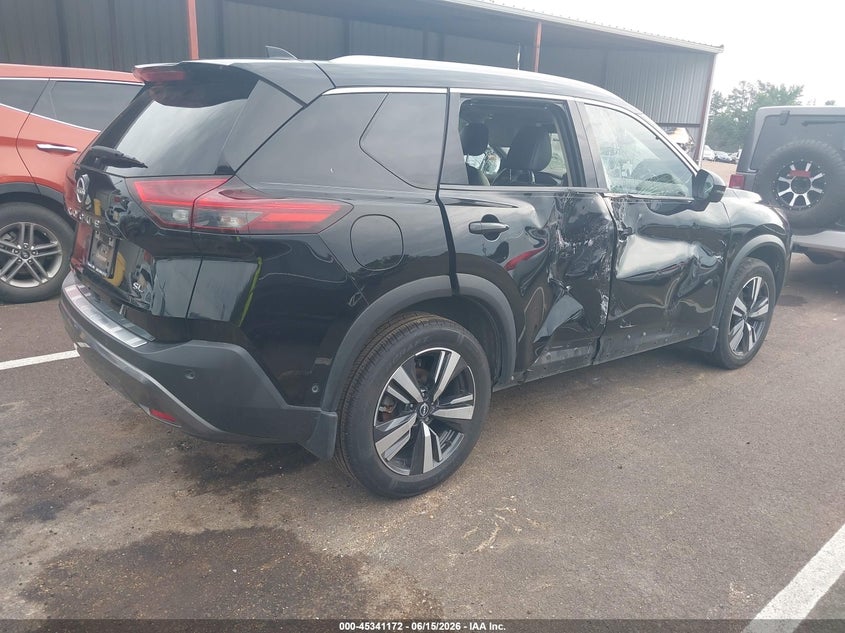 2023 Nissan Rogue VIN JN8BT3CA1PW411599 IAAI salvage auction — SIDE, Salvage (Mississippi), sold $6,050 on 2026-07-09 (photo 4)