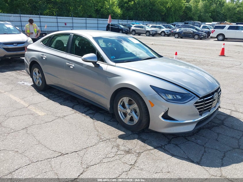 2023 Hyundai Sonata VIN KMHL24JA4PA268832 IAAI salvage auction — LEFT FRONT, Salvage (Michigan), sold $2,950 on 2026-07-27 (photo 1)