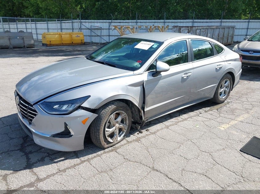 2023 Hyundai Sonata VIN KMHL24JA4PA268832 IAAI salvage auction — LEFT FRONT, Salvage (Michigan), sold $2,950 on 2026-07-27 (photo 2)