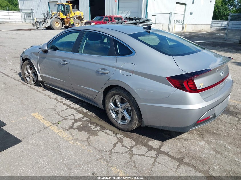 2023 Hyundai Sonata VIN KMHL24JA4PA268832 IAAI salvage auction — LEFT FRONT, Salvage (Michigan), sold $2,950 on 2026-07-27 (photo 3)