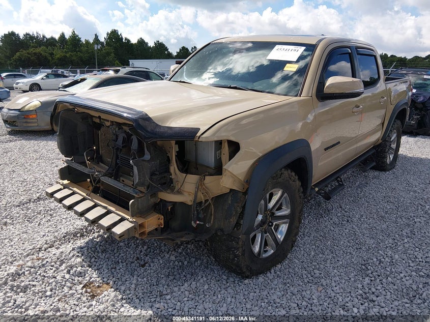 2018 Toyota Tacoma VIN 5TFCZ5AN3JX128848 IAAI salvage auction — FRONT END, Salvage (Alabama), sold $11,250 on 2026-07-16 (photo 2)