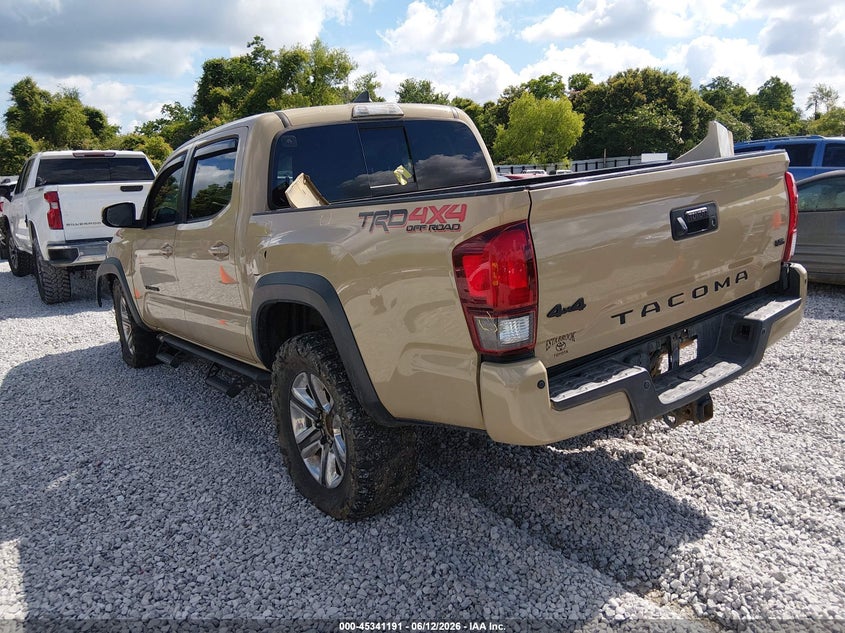 2018 Toyota Tacoma VIN 5TFCZ5AN3JX128848 IAAI salvage auction — FRONT END, Salvage (Alabama), sold $11,250 on 2026-07-16 (photo 3)
