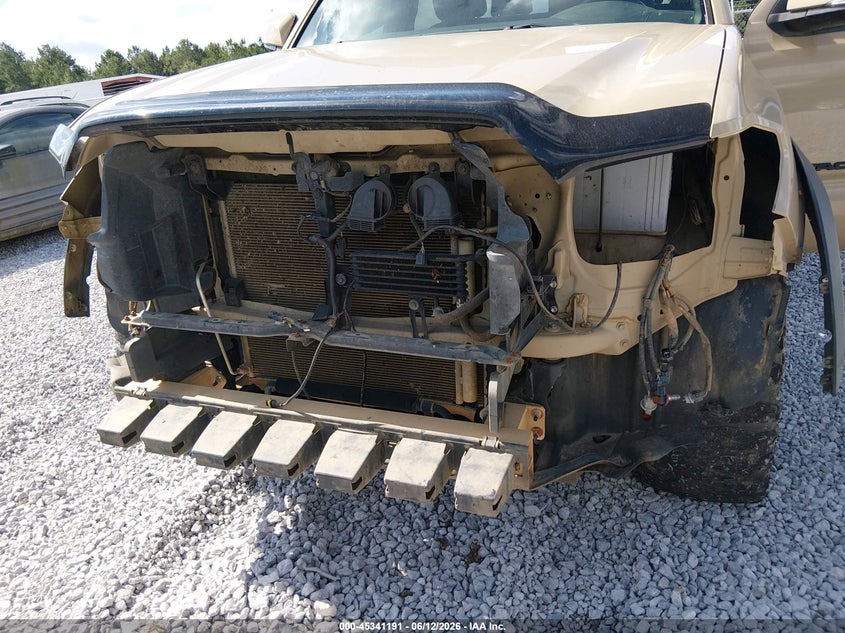 2018 Toyota Tacoma VIN 5TFCZ5AN3JX128848 IAAI salvage auction — FRONT END, Salvage (Alabama), sold $11,250 on 2026-07-16 (photo 6)