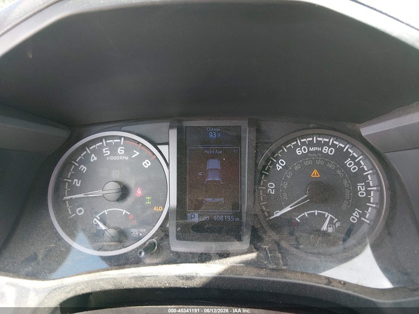 2018 Toyota Tacoma VIN 5TFCZ5AN3JX128848 IAAI salvage auction — FRONT END, Salvage (Alabama), sold $11,250 on 2026-07-16 (photo 7)