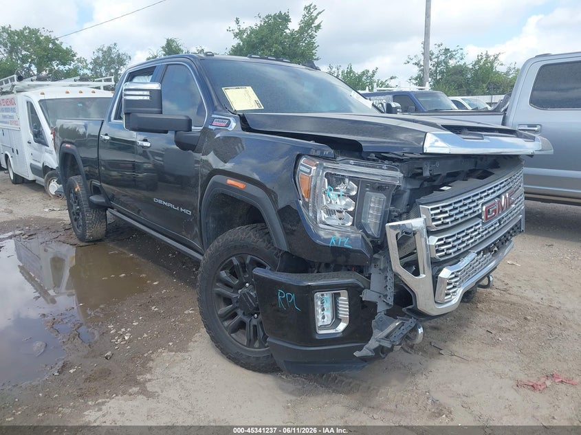 2023 Gmc SIERRA VIN 1GT49REY6PF157890 IAAI salvage auction — FRONT END, Original (Texas), sold $10,100 on 2026-07-29 (photo 1)