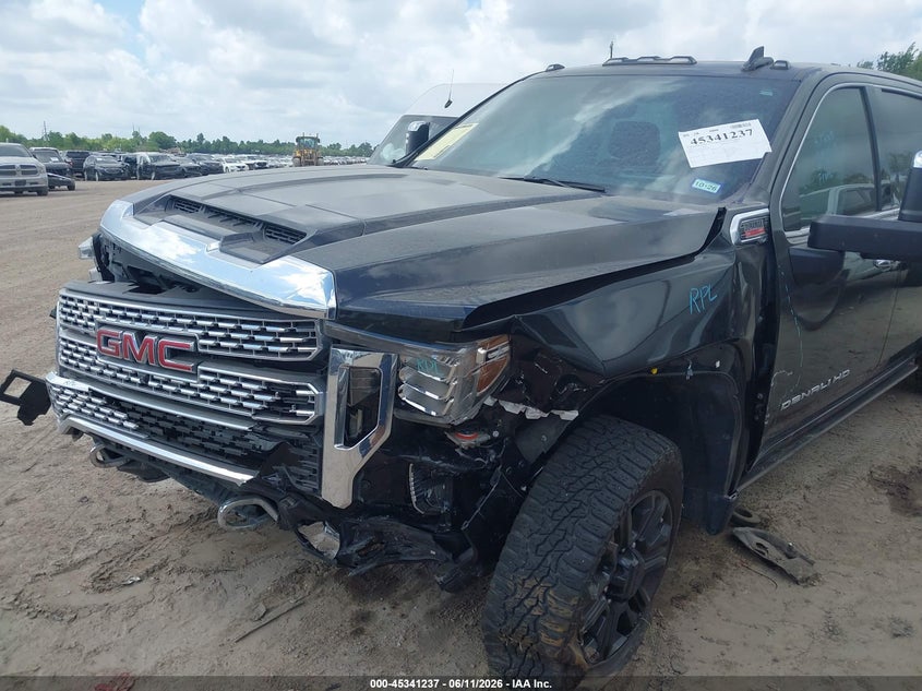 2023 Gmc SIERRA VIN 1GT49REY6PF157890 IAAI salvage auction — FRONT END, Original (Texas), sold $10,100 on 2026-07-29 (photo 6)