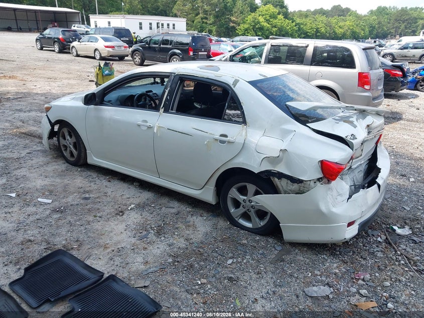 2013 Toyota Corolla VIN 5YFBU4EE7DP190819 IAAI salvage auction — FRONT & REAR, Salvage (Georgia), sold $1,975 on 2026-07-17 (photo 3)