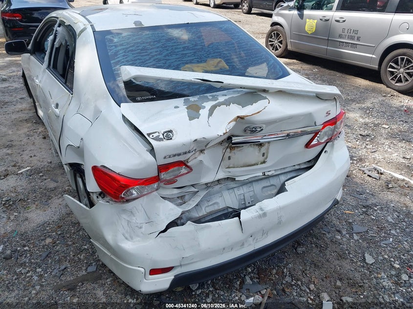 2013 Toyota Corolla VIN 5YFBU4EE7DP190819 IAAI salvage auction — FRONT & REAR, Salvage (Georgia), sold $1,975 on 2026-07-17 (photo 6)