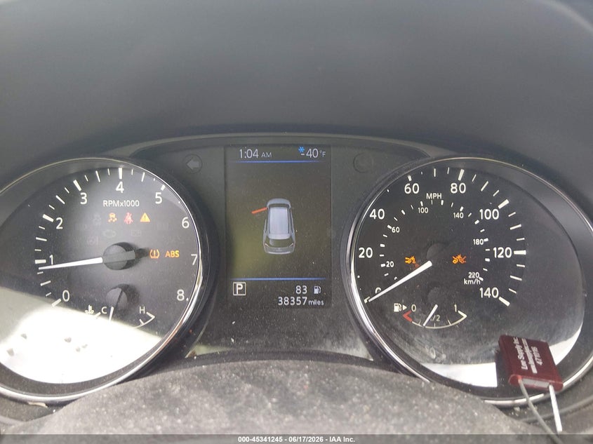 2020 Nissan Rogue VIN KNMAT2MT4LP523495 IAAI salvage auction — FRONT END, Salvage (Tennessee), sold $2,650 on 2026-07-16 (photo 7)
