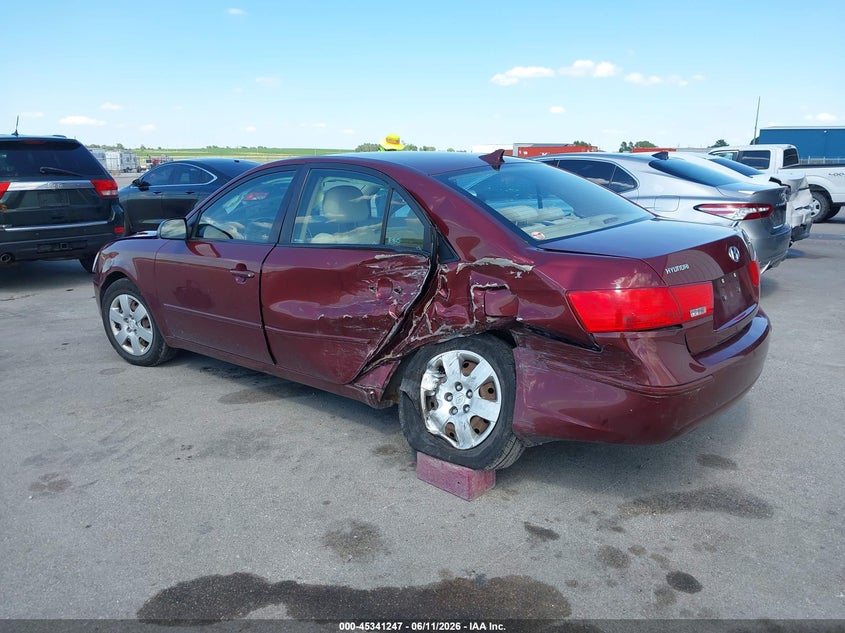 2010 Hyundai Sonata VIN 5NPET4AC5AH594473 IAAI salvage auction — LEFT & RIGHT, Certificate Of Title (Nebraska), sold $25 on 2026-07-23 (photo 3)