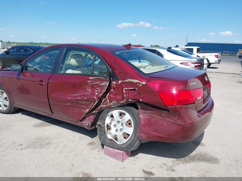 2010 Hyundai Sonata VIN 5NPET4AC5AH594473 IAAI salvage auction — LEFT & RIGHT, Certificate Of Title (Nebraska), sold $25 on 2026-07-23 (photo 6)