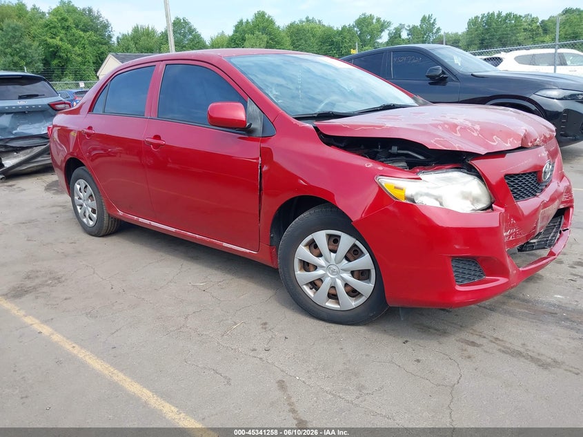 2009 Toyota Corolla VIN JTDBL40E499079569 IAAI salvage auction — FRONT END, Salvage-Parts Only (Connecticut), sold $450 on 2026-07-20 (photo 1)