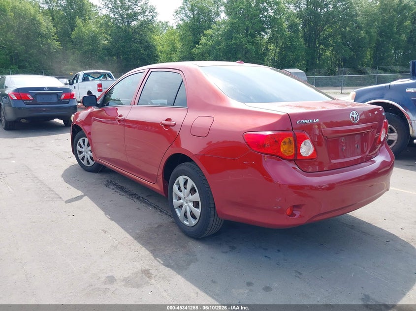 2009 Toyota Corolla VIN JTDBL40E499079569 IAAI salvage auction — FRONT END, Salvage-Parts Only (Connecticut), sold $450 on 2026-07-20 (photo 3)